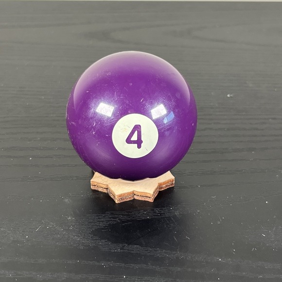 Aramith Purple Solid 4 Billiard Ball‎ - Picture 1 of 6